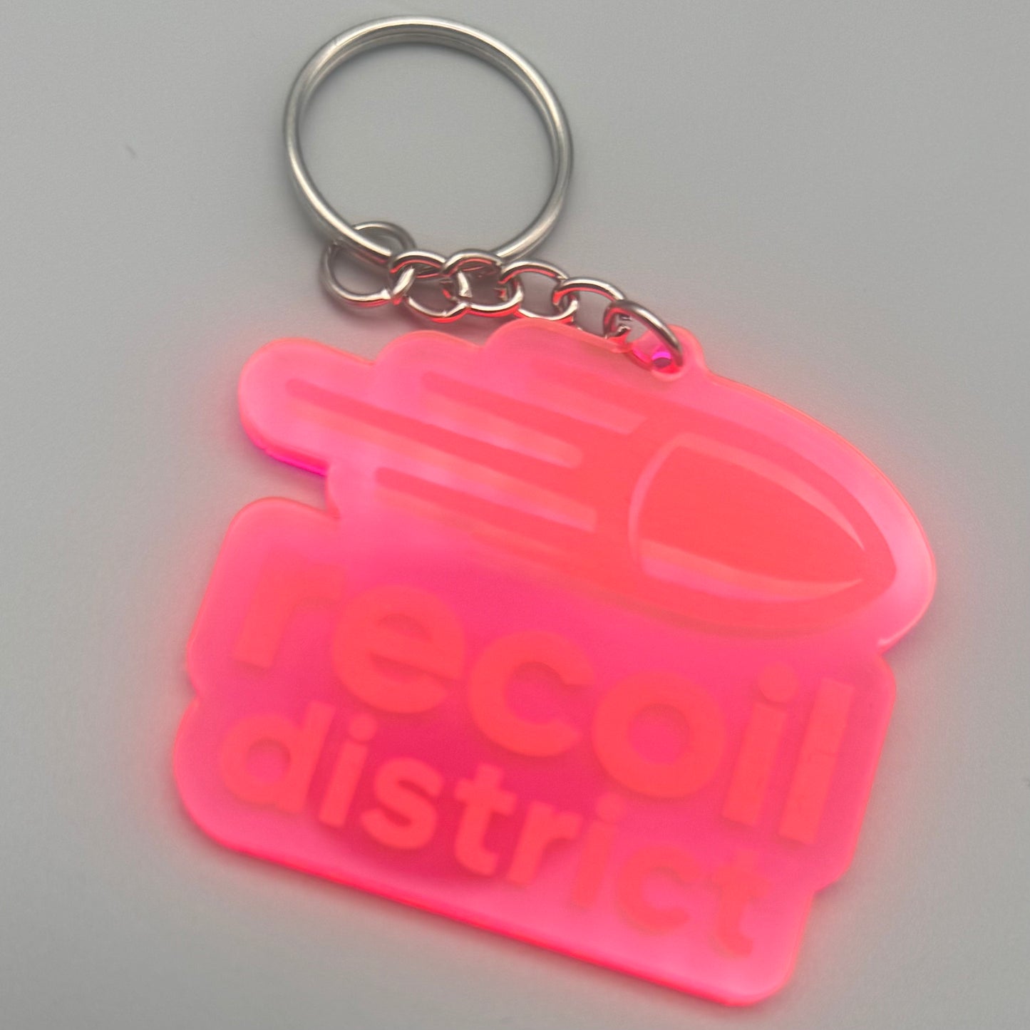 Recoil District Acrylic Keychains