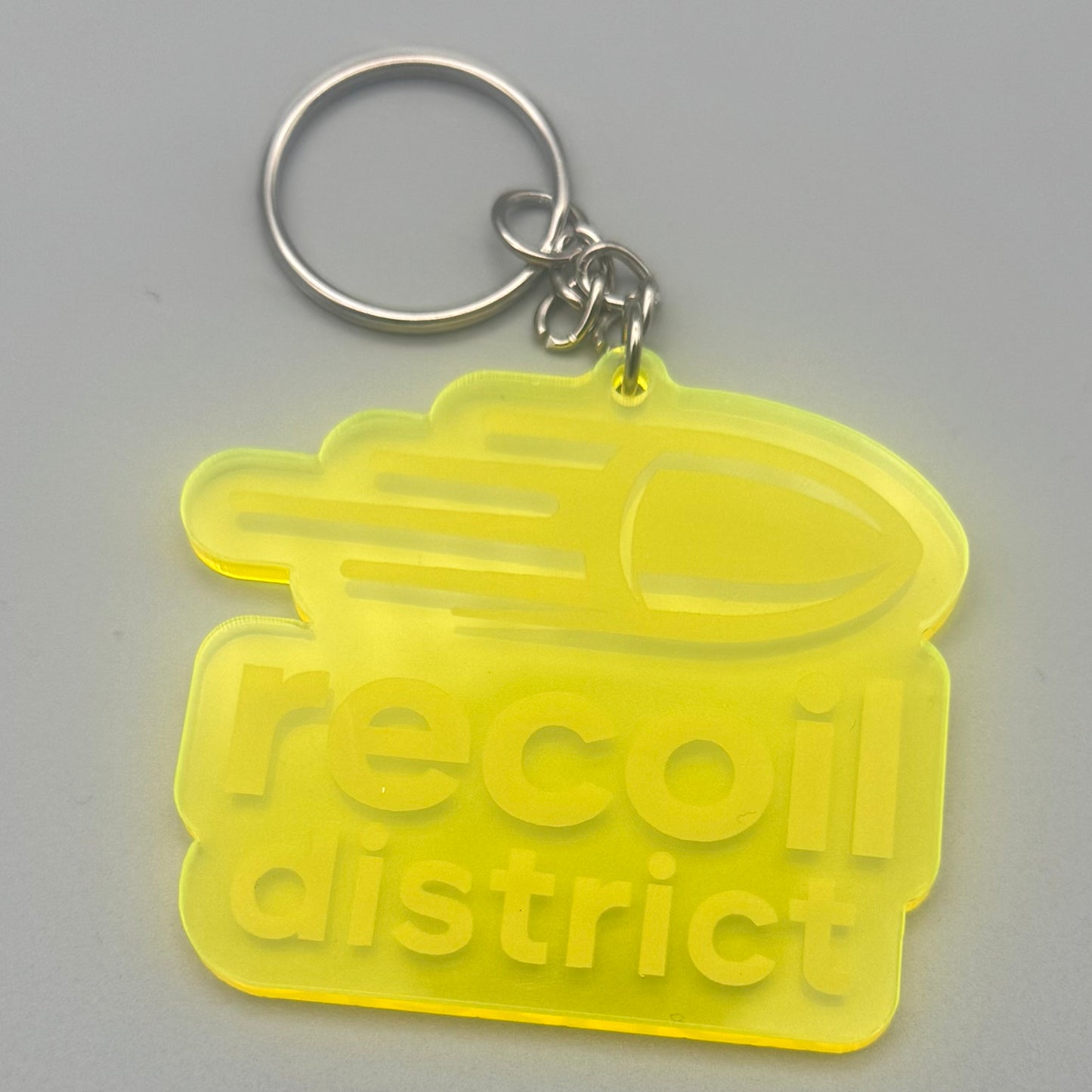Recoil District Acrylic Keychains