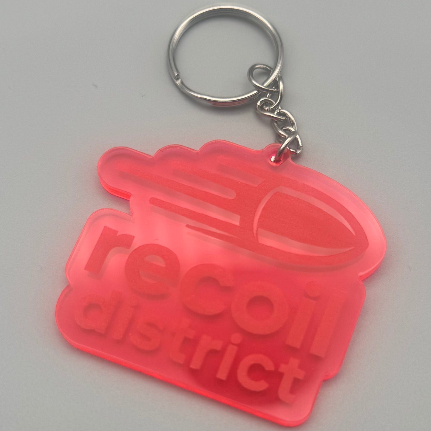 Recoil District Acrylic Keychains